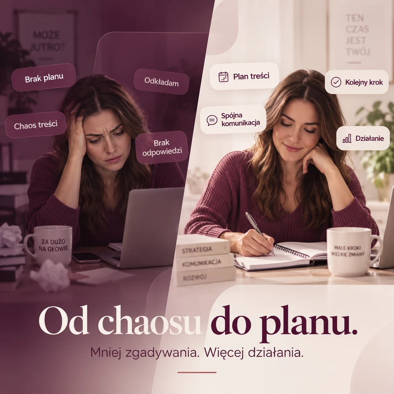 Od chaotycznego przekazu do spójnej komunikacji marki